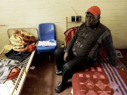 A poverty stricken black resident of Johannesburg, hurt by B.E.E